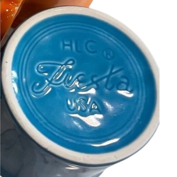 Homer Laughlin HLC Coffee Mugs Fiesta Ware Ring Handle USA Set of 6 EUC - Picture 4 of 6